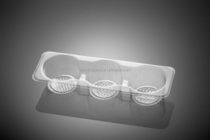 Dùng một lần rõ ràng nhựa khay vuông cho <span class=keywords><strong>Biscuit</strong></span> bao bì - Product Image 6