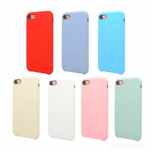 Untuk iPhone 6 silikon kasus hot jual keras silicone kembali cover untuk iPhone 6