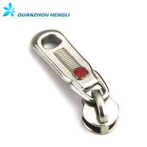 Logotipo en relieve <span class=keywords><strong>cremallera</strong></span> de metal extractor <span class=keywords><strong>cursor</strong></span> de la <span class=keywords><strong>cremallera</strong></span> para la ropa - Product Image 1