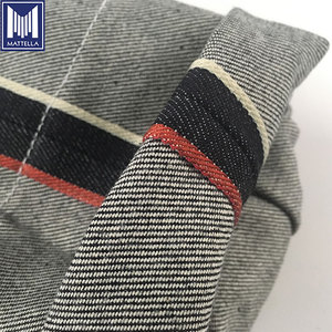 # Indigo Color قطن سيلفاج 13 أونصة لون أحمر وأبيض سيلفيدج قطن قماش دينم ياباني - Product Image 2