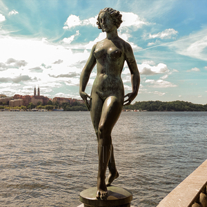 Personnalisé en laiton extérieur dame sculpture bronze gros seins statue de <span class=keywords><strong>femme</strong></span> <span class=keywords><strong>nue</strong></span> - Product Image 6