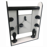Cabine de douche compacte en phénolique HPL pour salle de sport I