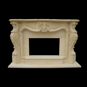 Lndoor decoración grande independiente fundido <span class=keywords><strong>chimenea</strong></span> de piedra - Product Image 4