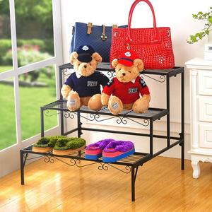 Chất Lượng Cao 3-Tier Kim Loại Nhà Máy Đứng Cầu Thang Phong Cách Thiết Kế Lớn Vườn Kệ Hoa Nồi Hiển Thị Sắt Patio Giá Hộ Gia Đình Sử Dụng - Product Image 2