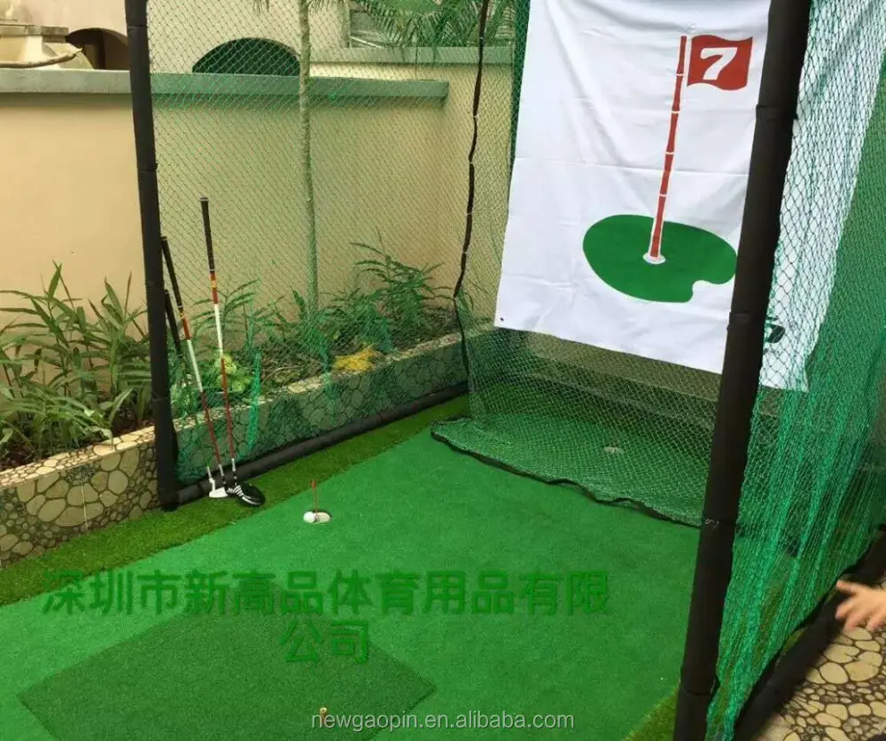 Práctica Golf MAT/alfombra verde/out puerta