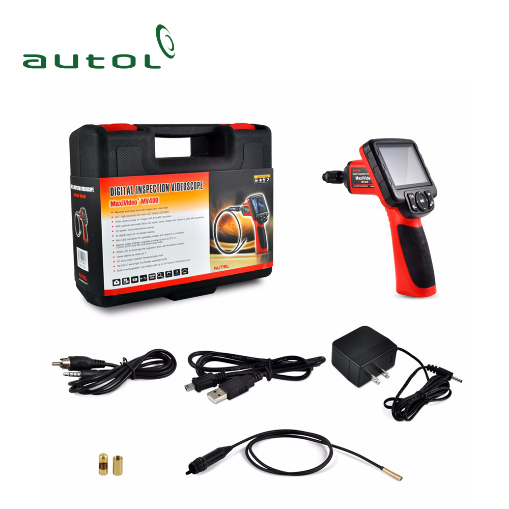 Autel Maxivideo Mv400 デジタル検査診断ビデオスコープカメラ ボロ 