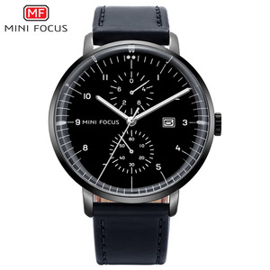 MINI FOCUS 0052G nouveauté Top marque de luxe Royal or hommes <span class=keywords><strong>montre</strong></span> lumineux étanche hommes Quartz chronographe mode sport - Product Image 2