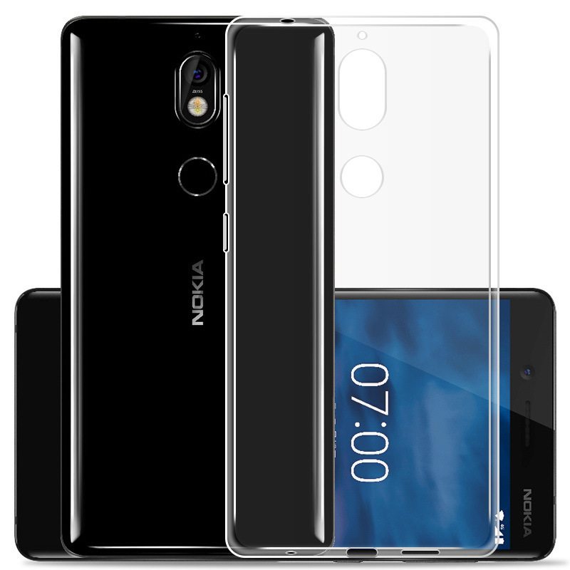 Nokia 7 TPU Case - Transparent Mobile Phone Price in China