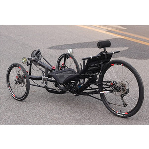 En Alliage d'aluminium Cadre Têtard Suspension Touring Adultes Pédale <span class=keywords><strong>Tricycle</strong></span> Couché pour Vente - Product Image 3