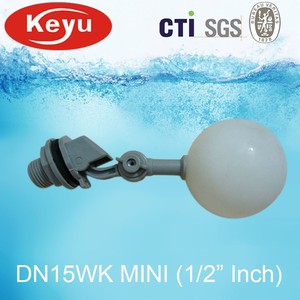 1/2 ''pouces DN15WK <span class=keywords><strong>Mini</strong></span> vanne à flotteur à bille installée sur le type de bride de vanne à flotteur d'humidificateur - Product Image 1