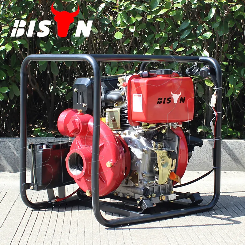 BISON CHINA BSD40I Big Displacement 4Inch High Pressure Diesel Water Pump