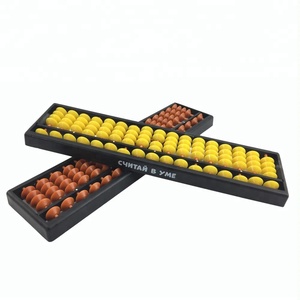 Vente 13 15 17 Tiges En Plastique Professeur Étudiant Mini Chinois Cadre de Comptage Soroban Boulier