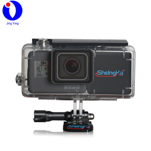 JingYing Bán Nóng Camera Hành Động Chống Nước Trong Suốt Go Pro 5 6 Vỏ Pin Ngoài - Product Image 2