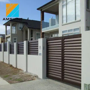 Thiết Kế Hiện Đại Bằng Nhôm Đúc Louver Fencing Và Gates