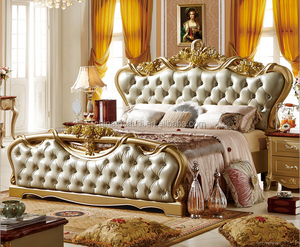Classique King Size ensemble <span class=keywords><strong>de</strong></span> chambre / Style européen vente chaude royale mobilier <span class=keywords><strong>de</strong></span> chambre <span class=keywords><strong>de</strong></span> <span class=keywords><strong>luxe</strong></span> - Product Image 4