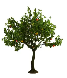 Fabrik großhandel ornamentale gefälschte künstliche granatapfel obst bäume, dekorative künstliche granatapfel mit besten preis
