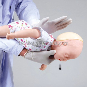 Maniquí de Entrenamiento de Primeros Auxilios para Bebés Labpilot, Modelo Simulado de Asfixia de Tamaño Real en PVC, Entrenamiento de Habilidades de Golpes en la Espalda y Empuje al Pecho - Product Image 1