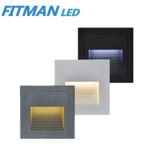 Extérieur 85-265V IP65 CONDUIT Étape Lumière Imperméable À L'eau Lumière D'escalier Mur Intégré Lampe Souterraine Lumière 3W - Product Image 2