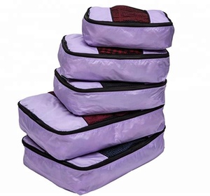 Comprassion De Stockage Emballage Cubes Système-Durable 5 Pièce Weekender Bagages Organisateur Ensemble Pour <span class=keywords><strong>Voyage</strong></span> - Product Image 5