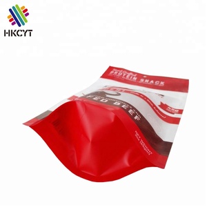Bolsa de plástico para envasado de alimentos, envase de comida de 45g con cremallera y agujero - Product Image 4