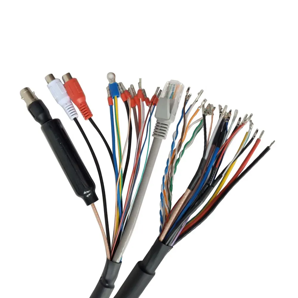 Customized 1500MM network security monitoring cable for video surveillance