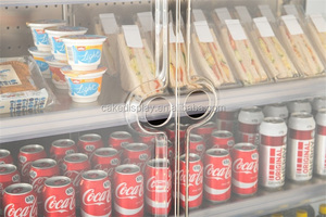 Réfrigérateur de présentation multi-étagères pour boissons fraîches, d'<span class=keywords><strong>occasion</strong></span>, pour supermarché, prix - Product Image 6