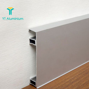 Accessoires de revêtement de sol en aluminium, embouts de plinthes - Product Image 4