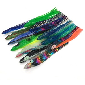 Fully Rigged Wahoo Lure Set - 4pk Bag Mexican Trick By MagBay Lures Marauder E - Foto 6