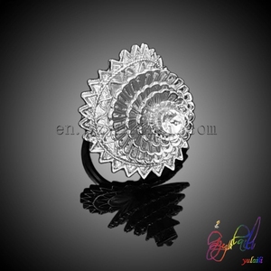 La joyería de traje árabe joyería nupcial anillos grandes bazar pendant sets - Product Image 4