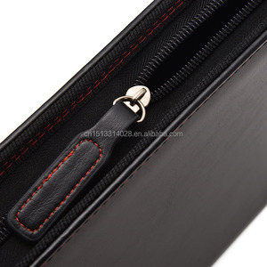 OEM Tùy Chỉnh Logo Khắc Vàng Bạc Stamping Danh Mục Đầu Tư <span class=keywords><strong>Bag</strong></span> Đối Với Văn Phòng Kinh Doanh Khách Sạn A4 <span class=keywords><strong>A3</strong></span> Tập Tin Tài Liệu Thư Mục Với Dây Kéo - Product Image 4