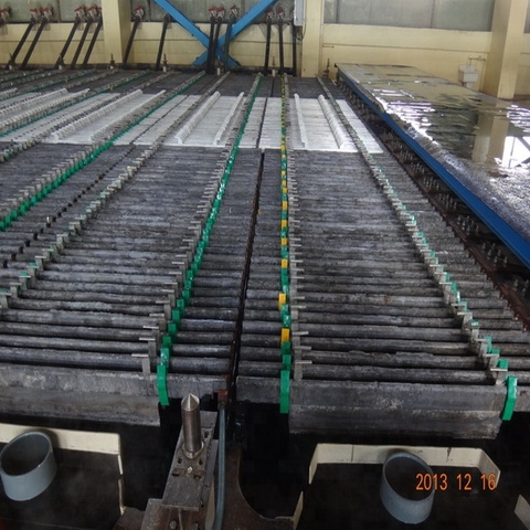 FRP Vinyl Ester Resin Polymer Concrete Electrolytic Cells Electrowinning Cells Copper Electrowinning Copper