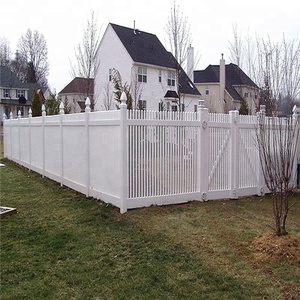 Pvc barato cerca de la valla de jardín de plástico blanco cerrado valla - Product Image 4