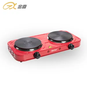 JX-6243A 2000W Adjustable Temperature Iron Sheet National Electric Hot Plate Cooker