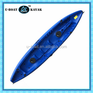 Duplo Pessoa + 2 Crianças Assento 4.2M Pesca Caiaque Sentar em Canoa de pesca Oceânica - Product Image 4