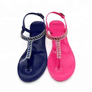 China Wholesale New Style Wedges Jelly Shoes for Women