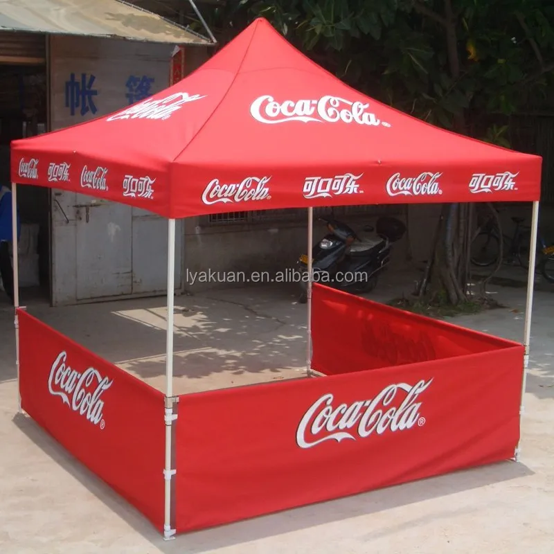 Высококачественная изготовленная на заказ выставка печати Прочный поставщик imprin рекламирует всплывающую палатку