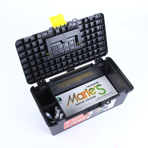 <span class=keywords><strong>Amazon</strong></span> Venta caliente negro artista plástico caja de herramientas esencial para la <span class=keywords><strong>pintura</strong></span> - Product Image 5
