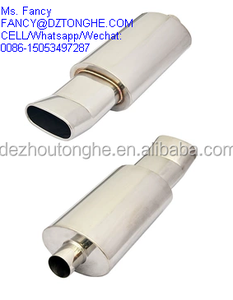 Silenciadores de escape de acero inoxidable para coche, silenciadores de coche modificados - Product Image 3