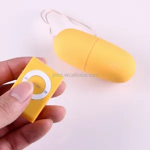 Female Vaginal Stimulating 20 Speed MP3 Electric Shock Jump Eggs Vibrator Wireless Remote Control Vibrating Egg