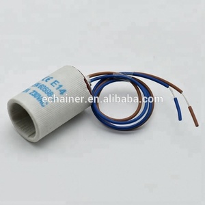 CE E14 Ổ Cắm Đèn Gốm E14 Ổ Cắm Với 15 Cm Cáp Dây Retro Vít E14 Cổ Điển Edison Ánh Sáng Mặt Dây Chuyền căn Cứ - Product Image 1