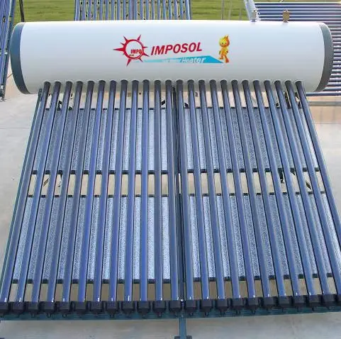 Calentador de agua solar de Canadá