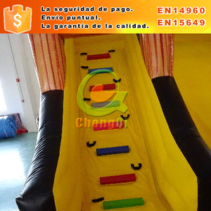Juegos barco piratas castillo inflable con tobogan - Product Image 4