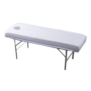 الشركات المصنعة مخصصة مزودة تدليك مفارش طاولة استخدام واحد سرير سطحي صالون سبا ملاءات