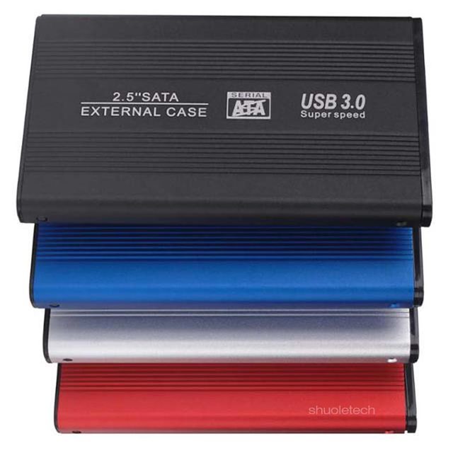 USB 3.0 to SATA External Storage HDD SSD Case 2.5 Inch Hard Disk Drive Enclosure Support 4TB