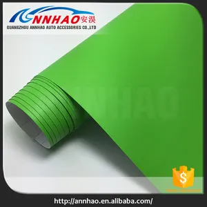 자동차 스타일링 1.52*30 메터 매트 애플 녹색 자동차 비닐 랩