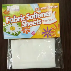 Fabric softener sheet to eliminate clothes static cling