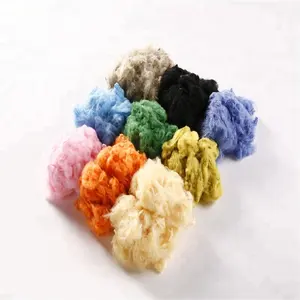 recycle doped dyed polyester staple fiber