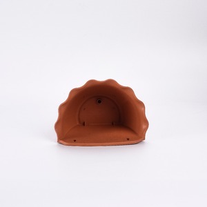 Wholesale Cheap New <strong>Half</strong> Round <strong>Terracotta</strong> Color Simple Vertical <strong>Wall</strong> Hanging Garden Flower <strong>Pot</strong> Plastic Planter Flowerpot - Product Image 4