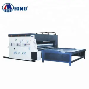 Máy In Flexo Cho Ăn Tự Động Bằng Bìa Các Tông Sóng HP Có Máy Xẻ Rãnh