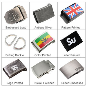 Uomini Cinghia di Tela di canapa di Ricambio In Metallo personalizzato Flip Top Fibbia per Canvas Web <span class=keywords><strong>Belt</strong></span>